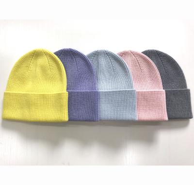 China COMMON WOMEN'S 80% MERINO WOOL/20% NYLON KNITTED HAT for sale