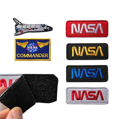 China Handmade Wholesale High Quality Clothes Woven Patches Custom Velcro 2D / 3D Embroidery Patch for sale