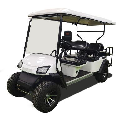 China electric golf cart cheap golf cart for sale 6 person lifted golf cart with CE 23*10.5-12 for sale