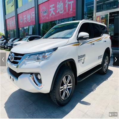 China Cloth used cars price 2016 cheap toyota fortuner in sale used suv cars front 4WD for sale