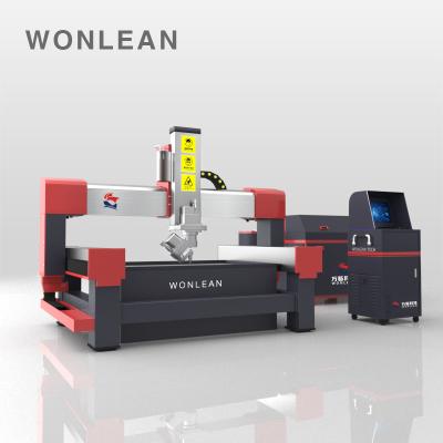 China Hotels factory price stone marble granite ceramic tile cutting by water cnc 5axis water jet cutting machine for sale