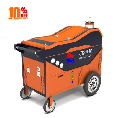 China Petroleum waterjet cold cutting machine mobile mini portable waterjet cutting machine for sale