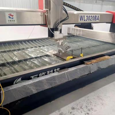 China Metal processing competitive price water cutting machine cnc waterjet for sale 3d 5 axis waterjet cutting machine for sale