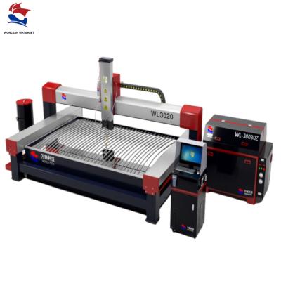 China Metal Processing High Pressure Waterjet Cutter CNC Cutting Machine 5 Axis waterjet for sale