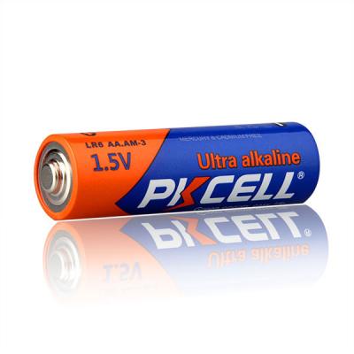 China super size am3 1.5v alkali alkaline batteries dry battery pilas de volt lr6 no.5 aa toys PKCELL 1.5 for sale