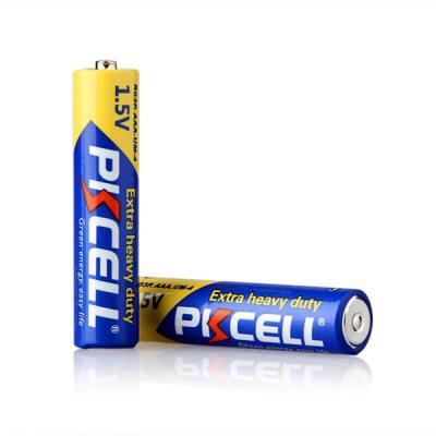 China Wholesale toys pkcell Um4 brand pkcell Um4 battery 1.5v AAA r03p carbon zinc non rechargeable batteries for sale