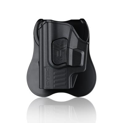 China Tactical Gun Pouch Holster Left Hand Pistol Polymer Cytac 360 Degree Rotation Sandproof Bag For Sig Sauer P365 for sale