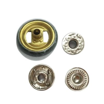 China Factory Supply Professional Fashion 15mm Metal Strong Snap Button Viable for sale