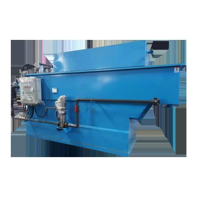 China High hydraulic head with skimmer industrial coagulant tank waste water treatment oil skimmer dissolved air flotation system for paper making for sale