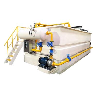 China High hydraulic head with air flotation oil water separator skimmer dissolved machine DAF dissolved air flotation machine for sale