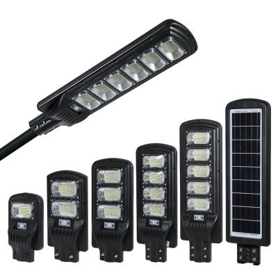 China Easy Installation Induction Solar Street Light Garden Outdoor Long Life Waterproof Energy Saving Street Light Park for sale