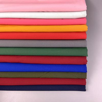 China Factory Supply Simply Breathable 95% Poly 5% Spandex Stretch Four Way Stretch Fabrics For Dress for sale