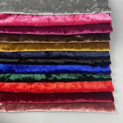 China Stretch Gradient Plain Polyester Spandex Dyed 240gsm Knitted Stretch Fleece Fabrics For Sleepwear for sale