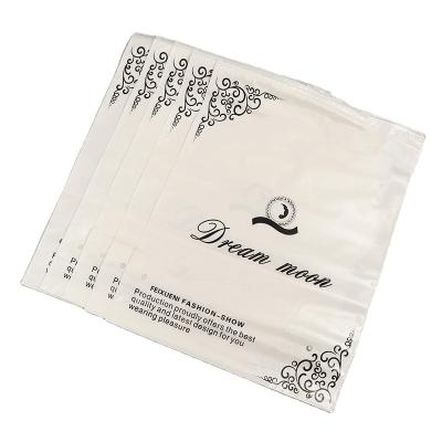 China Recyclable Custom Polythene Frosted Bag For Clothing Package Dust Prevention Zipper Bag With Logos for sale