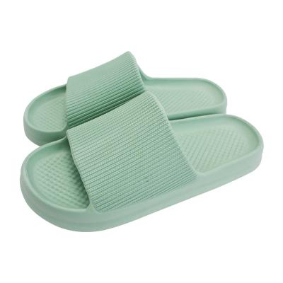 China Jieyang Factory Fashion Women's EVA Slippers Lake Green Indoor Bedroom Light Damping And Breathable EVA Slippers for sale