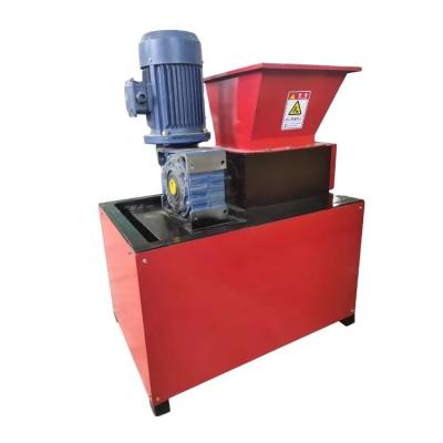 China New style hotels scrap bit scrap tires double shaft plastic shredder industrial aluminum box twin shaft shredder machine for sale