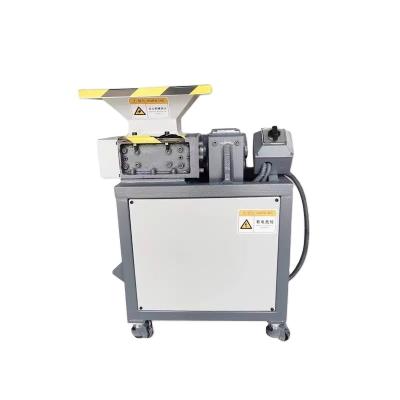 China Hotels Fabric Shredding Small Double Shaft Shredder Machine Textile Shredder for sale