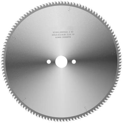 China Sharp Cut Aluminum Alloy Saw Blade Teeth Round Blade for sale