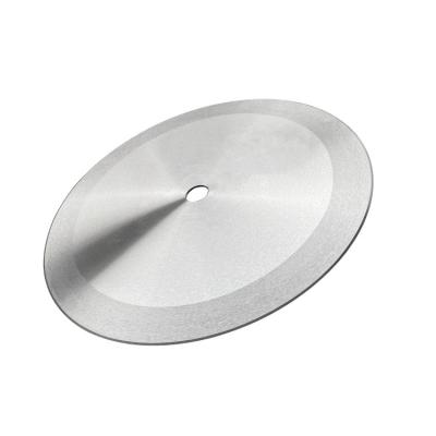 China Garment Stores Sheet Metal Round Blade Knife Paper Rubber Cutting Blade for sale