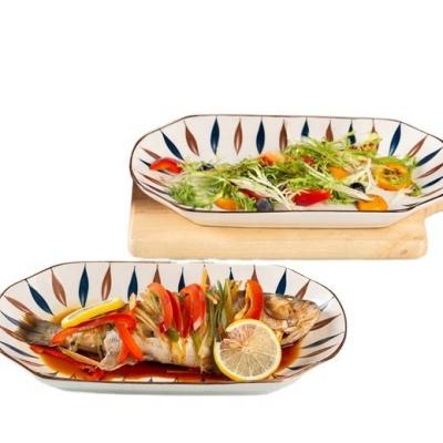 China Sustainable Dinnerware Set Ceramic Dining Plate Set Ceramic Dinnerware Dinnerware Set for sale