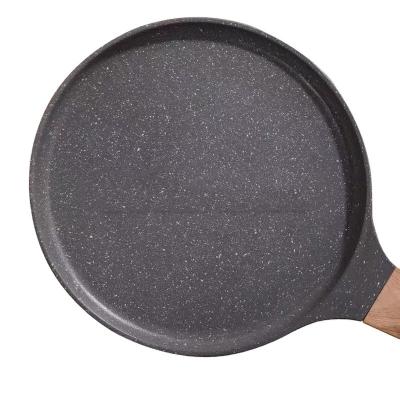 China Minimalist Tefal Frying Pan and Pan 2021 New Arrival Granite Coating Nonstick Frying Pan One Hand Pan Cooking Tool Induction Frying Pan for sale