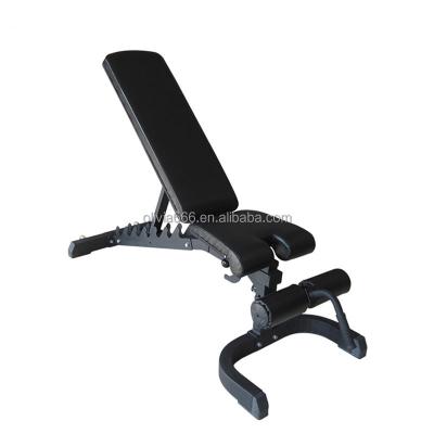 China 2021 Sit Up Fitness Exercise Equipment Indoor Adjustable Flat Weight Bench for sale