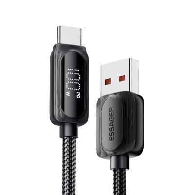 Китай ESSAGER ES-X57 серии 100 Вт USB A к типу C кабель USB C к USB продается