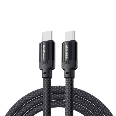 China ES-X55 Series Magnetic Absorption Quick Charge Cable USB C To Type C Cable 100W 240W 1m for sale