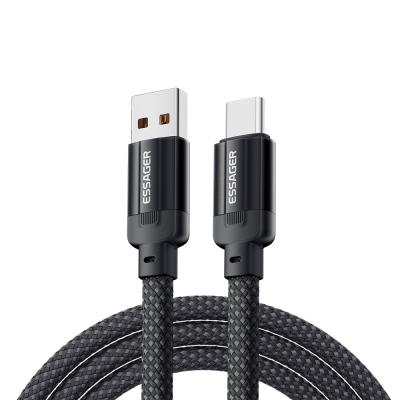 China Cable de carregamento por absorção magnética tipo C USB C para USB Cable 100W série ES-X55 à venda