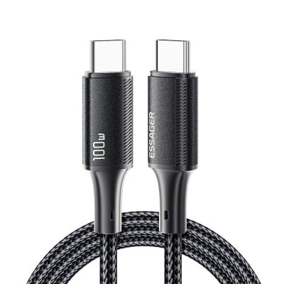 China ESSAGER ES-X45 Series USB C to C Fast Charging Cable 100W 1m 2m 3m for sale