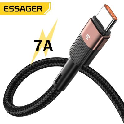 China Android Fast Charging Data Cable Type C 1/2/3M 7A 100W For Huawei Xiaomi for sale