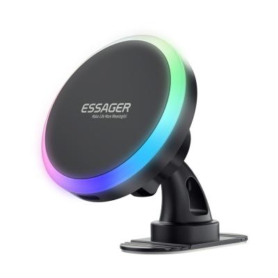 中国 ESSAGER ACPH004 シリーズ 15W カーダッシュボードマウント電話用の磁気電話ホルダー 販売のため