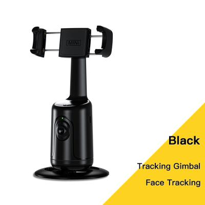 China 1200mah Battery Car Phone Holders With 360 Face Tracking Gimbal AI Smart Core Recognition Control for sale