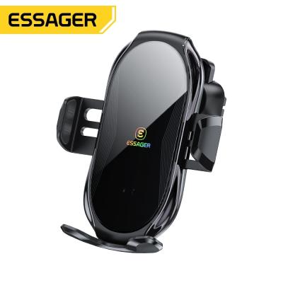 China Carregamento sem fio Car Air Vent Mobile Phone Holder 15W Para Carro à venda