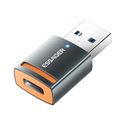 Китай Подключение Micro USB OTG адаптер USB A C Lightning OTG соединитель ESSAGER ES-OTG17 серии продается