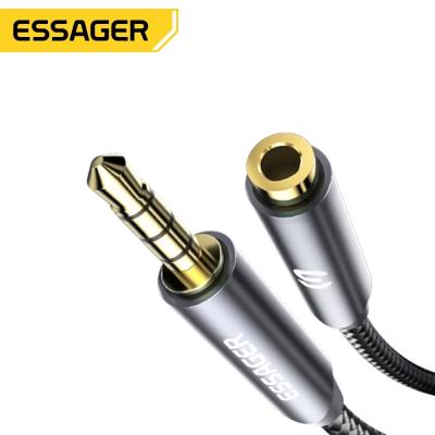 China Lingering Sound Male to Female Audio Cables 3.5mm Jack For Microphone for sale