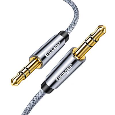 China Car Headphone Adapter Aux Speaker Wire 3.5mm Jack Audio Cables Male Jack To Jack For Samsun for sale