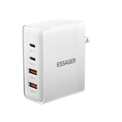 中国 ESSAGER ES-CD37 シリーズ GaN 充電器 100W USB A USB C PD 充電器 販売のため