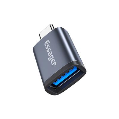 China USB 3.0 OTG Adapter Converter Supporting 3A Fast Charging 5Gbps Type C OTG Adaptor for sale