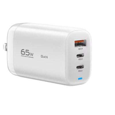 中国 QC PD 3.0 ウォールUSB GaN充電器 急速充電 5V/3A US/EU/UK 電話用 販売のため