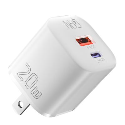 中国 20W GaN 移動充電器 USBタイプC 急速充電 電話 壁充電器 携帯電話用 販売のため