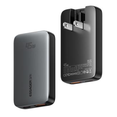 China ESSAGER ES-CD48 Serie 2 puertos 45W Tipo C cargador rápido rápido USB en venta