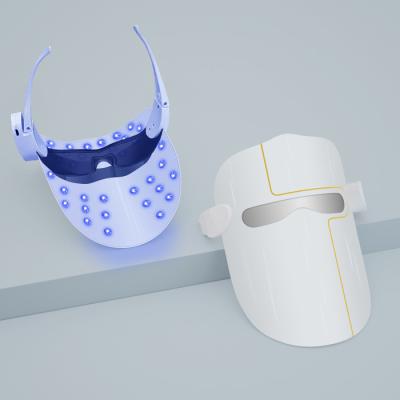 China Rote LED-Gesichtsmaske-Lichttherapie FDA-gebilligt für Haut-Verjüngung zu verkaufen