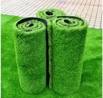 China Premium quality Environmental Anti-UV Pile Height 25 mm denstiy 21000 green color  Synthetic Grass for sale