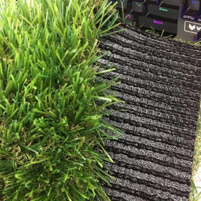 China Premium quality Environmental Anti-UV Pile Height 25 mm denstiy 21000 green color  Synthetic Grass for sale