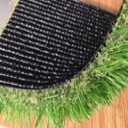 China Environmental Friendly Anti-UV Pile Height 35mm denstiy 17800 green color  landscape artificial grass/sythetic turf for sale