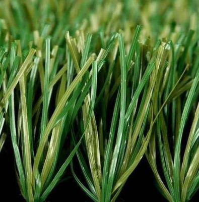 China FIFA II star certification 50mm height PE Monofilament High Density 12500 gauge 5/8 inch soccer artificial grass / turf for sale