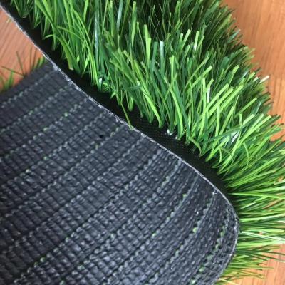 China 2018 hot sales/ pile height 50mm / Dtex12000 / Density 10710 with 3 colors synthetic / artificial / fake football grass for sale