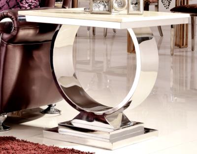 China Fashion China Manufacturer Supply Custom Modern Marble Top Living Room Side Tables for sale