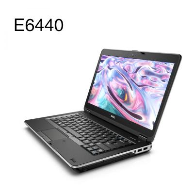 China For Home And Student For E6440 Used Laptop Computer Wholesale 14 Inch 4th Gen Core i5 4300M 4G DDR3 128G SSD Home And Business Laptop Silver for sale